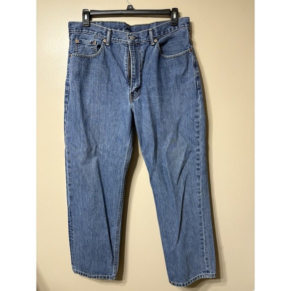 Levi's Other - Levis 550 Jeans 38x30 Mens Blue Denim Tapered Leg Relaxed Fit Medium Wash Casual